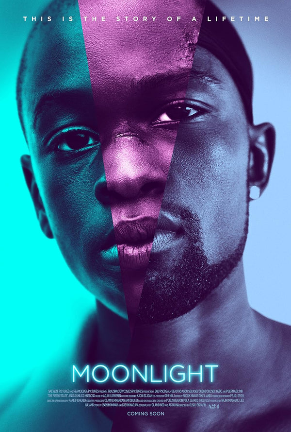 Moonlight Movie Poster | Academy Award Winning Film Art Movie Poster | Film Wall Art Print