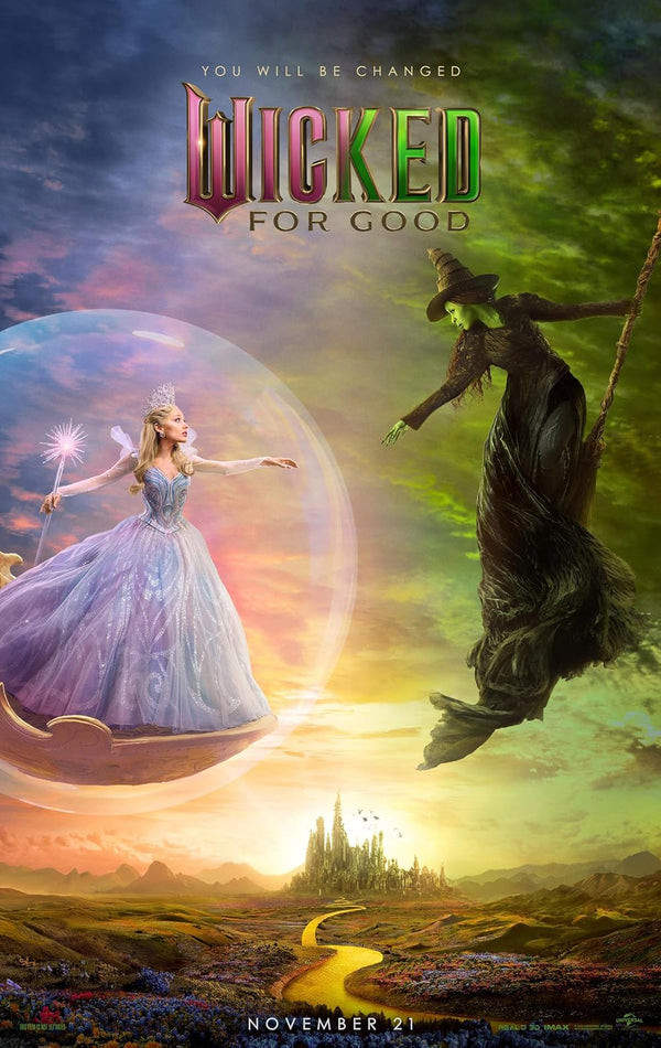 Wicked: For Good (French) 2025 Movie Poster – Drama, Family, Fantasy Movie Poster | Film Wall Art Print