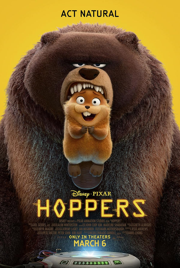 Hoppers (2026) Movie Poster - High Quality Print Movie Poster | Film Wall Art Print