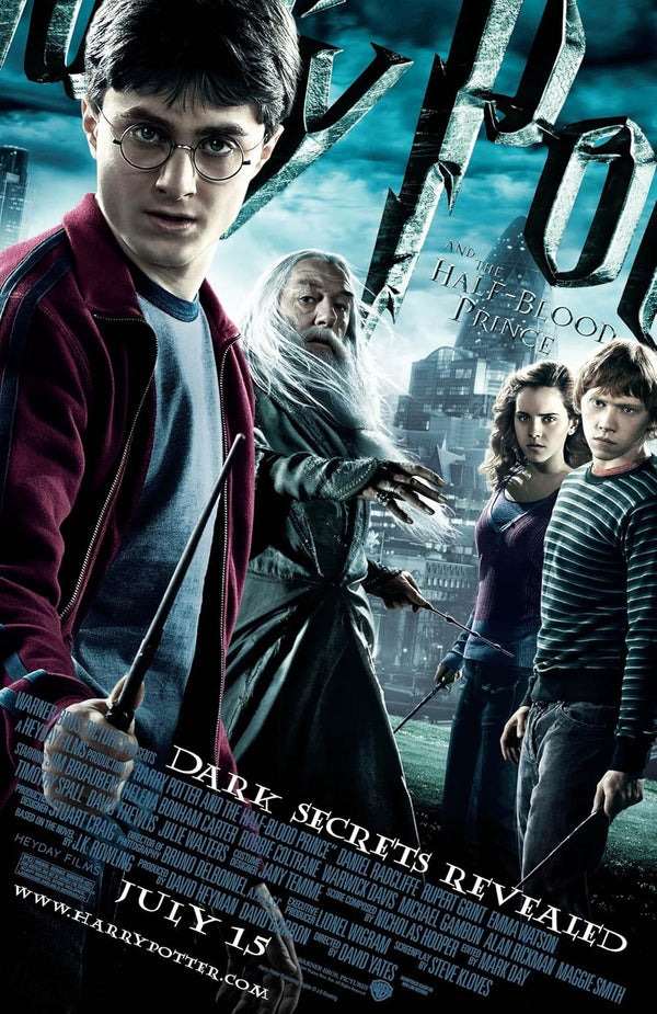 Harry Potter and the Half-Blood Prince Movie Poster | Official Art Movie Poster | Film Wall Art Print