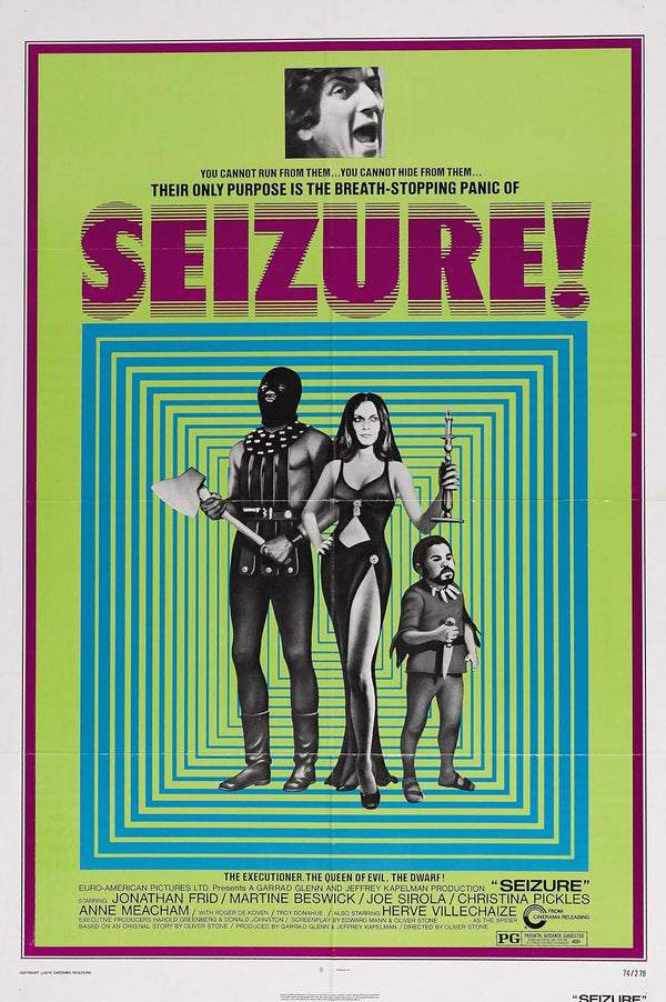 Seizure (1974) Horror Movie Poster – Rare & Iconic Movie Poster | Film Wall Art Print