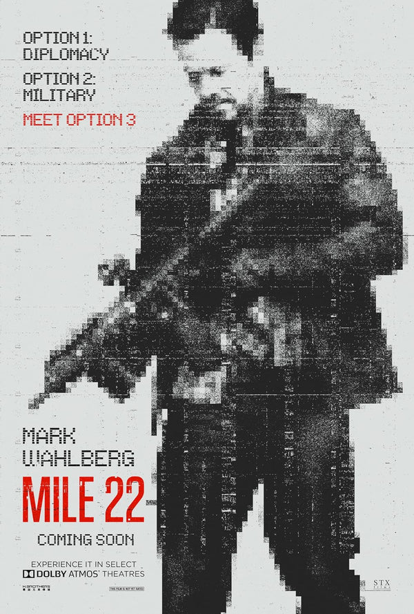 Mile 22 (2018) Movie Poster – Action, Crime, Thriller Thrills Movie Poster | Film Wall Art Print