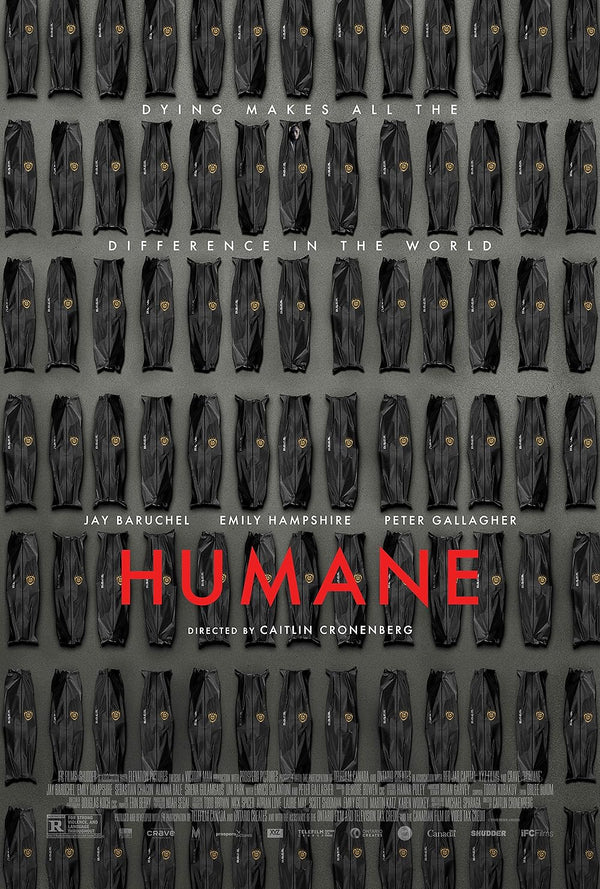 Humane (2024) - A Chilling Horror Thriller That Will Leave You Breathless Movie Poster | Film Wall Art Print