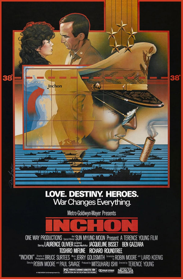 Inchon (1981) – Drama, History, War Movie Poster Movie Poster | Film Wall Art Print