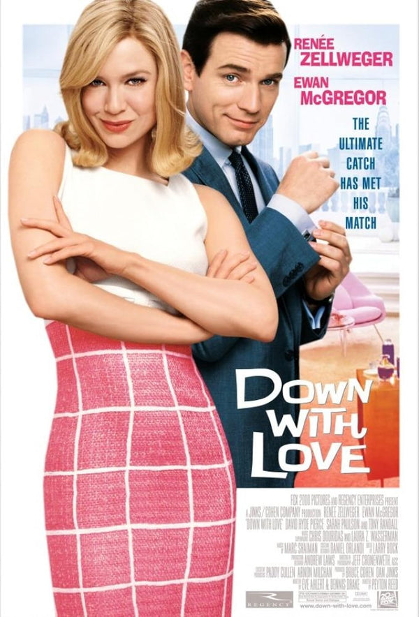 Down With Love (2003) - Watch Free Comedy Romance Movie Online Movie Poster | Film Wall Art Print