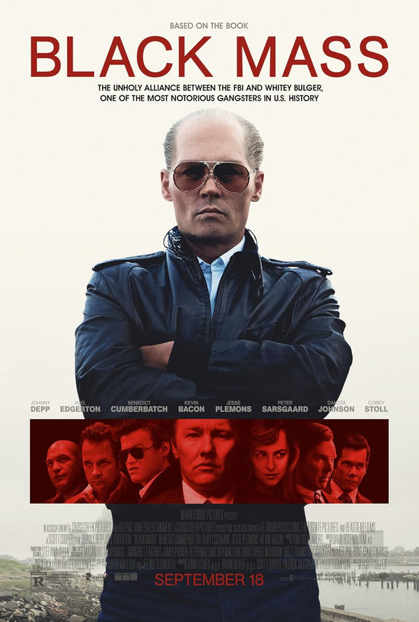Black Mass (2015) Movie Poster – Crime Drama Biography Movie Poster | Film Wall Art Print