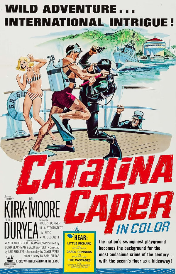 Catalina Caper (1967) - Comedy Musical Mystery Movie Poster Movie Poster | Film Wall Art Print