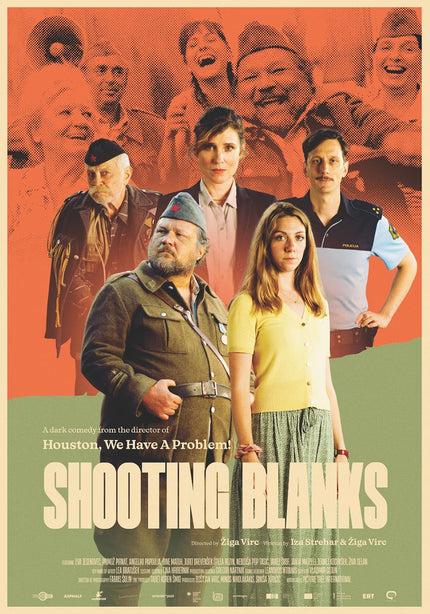 Shooting Blanks (2023) - A Hilarious Drama Comedy Film - Premium Movie Poster