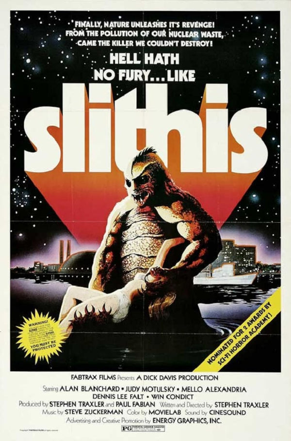 Slithis (1978) - A Chilling Sci-Fi Horror Experience Movie Poster | Film Wall Art Print