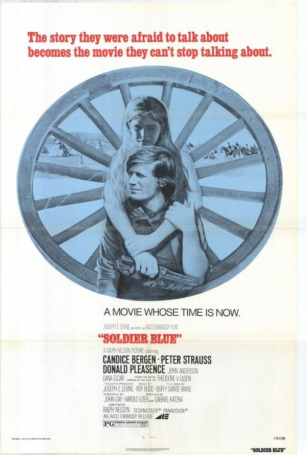 Soldier Blue (1970) Movie Poster - High Quality Print Movie Poster | Film Wall Art Print