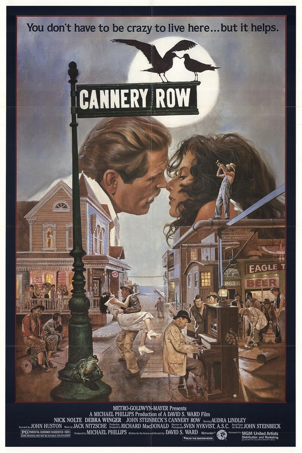 Cannery Row (1982) - Drama Romance Movie Poster Movie Poster | Film Wall Art Print