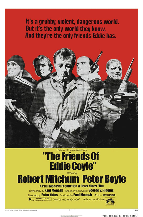 Friends of Eddie Coyle (1973) Classic Crime Drama Movie Poster | Film Wall Art Print