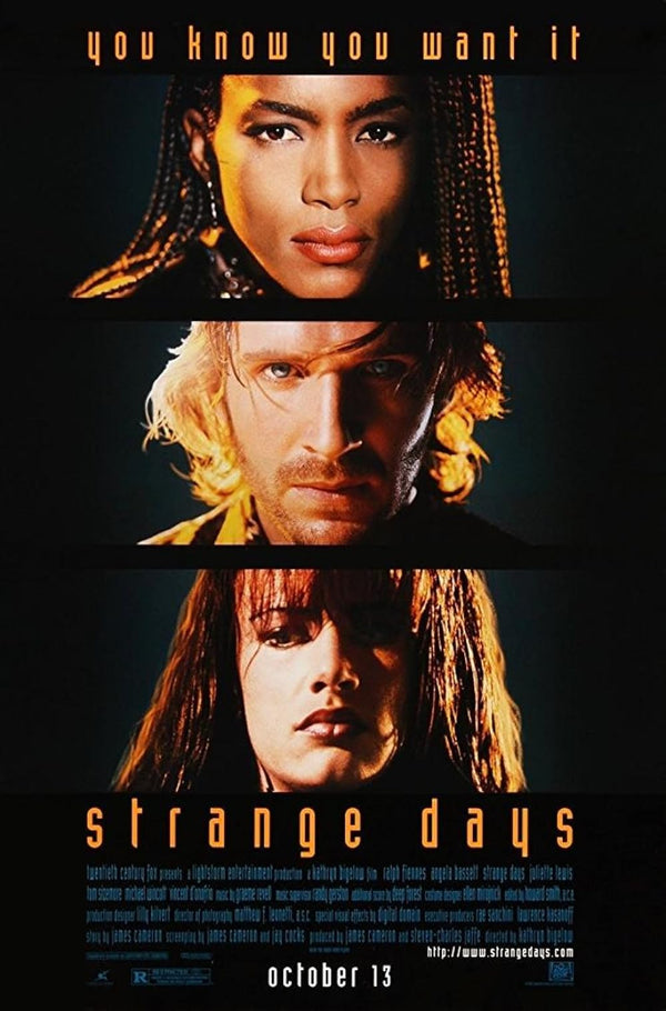 Strange Days (1995) – Crime, Drama, Sci-Fi Film Movie Poster | Film Wall Art Print