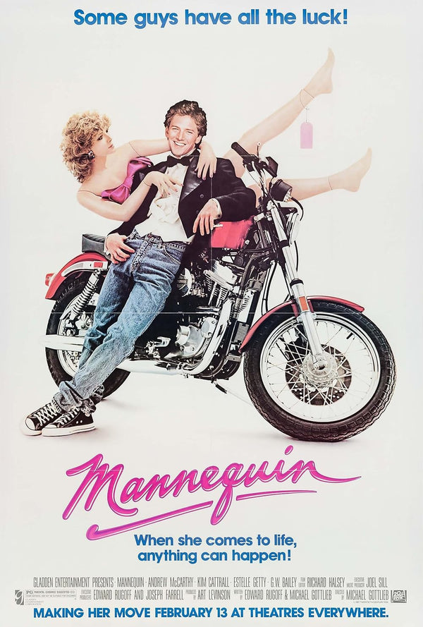 Mannequin (1987) - Romantic Comedy Fantasy Movie Poster Movie Poster | Film Wall Art Print
