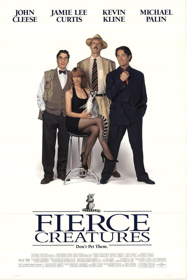 Fierce Creatures (1997) - Hilarious Comedy Movie Poster Movie Poster | Film Wall Art Print