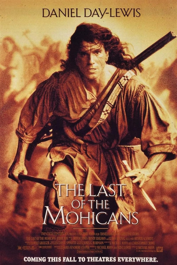 Last of the Mohicans Movie Poster - Classic Film Art Print Movie Poster | Film Wall Art Print