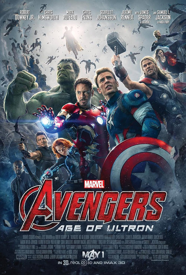 Avengers Age Of Ultron (2015) Movie Poster – Action, Adventure, Sci-Fi Movie Poster | Film Wall Art Print