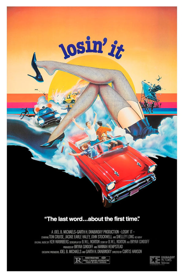 Losin' It (1982) Movie Poster – Comedy Drama Nostalgia Movie Poster | Film Wall Art Print