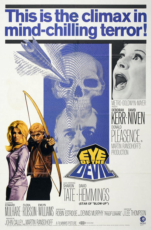 Eye of the Devil (1966) – 1960s Horror Mystery Poster Movie Poster | Film Wall Art Print