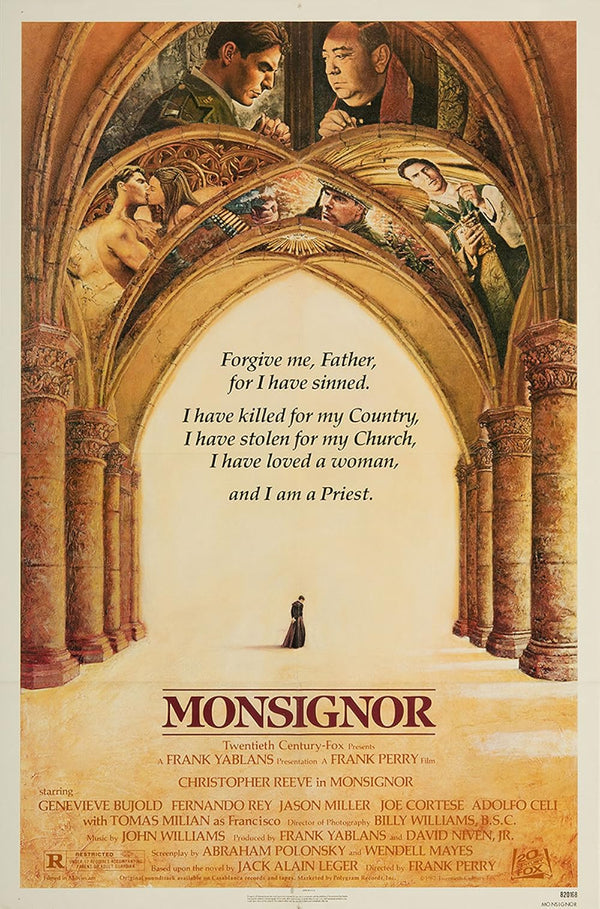 Monsignor (1982) – Crime, Drama, War Movie Poster Movie Poster | Film Wall Art Print