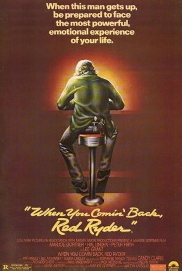 When You Comin Back Red Ryder (1979) Drama Film Movie Poster | Film Wall Art Print