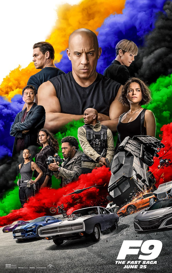 Fast and Furious 9 (2021) – High-Octane Action & Thrills Movie Poster | Film Wall Art Print