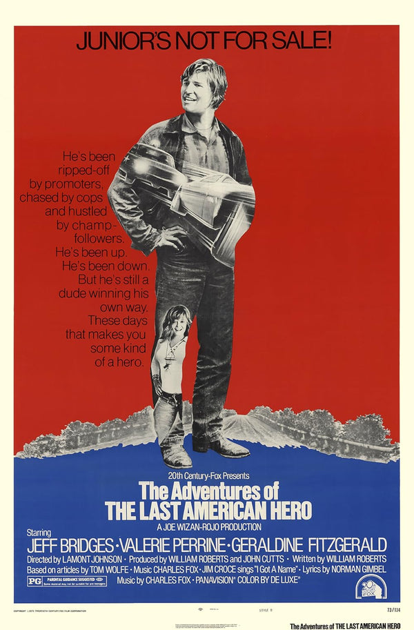 Last American Hero (1973) | Drama & Sport Movie Poster Movie Poster | Film Wall Art Print