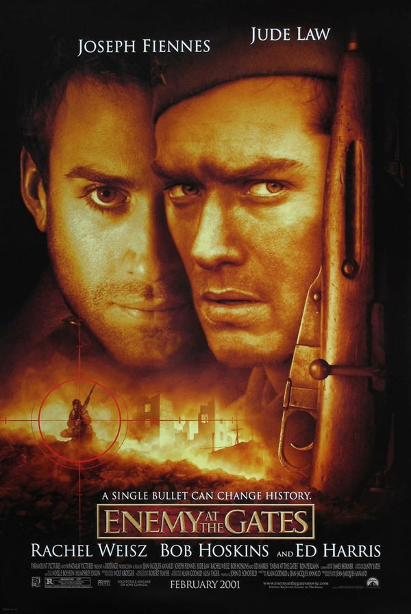 Enemy at the Gates (2001) Movie Poster | Action, Drama, War Film Movie Poster | Film Wall Art Print