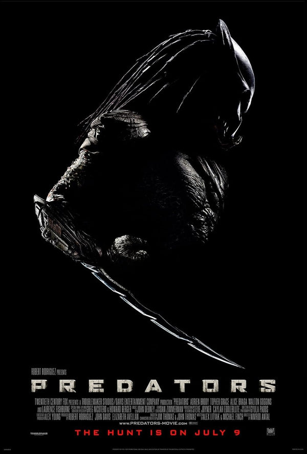 Predators: Action-Packed Sci-Fi Adventure Movie (2010) | Watch Online Movie Poster | Film Wall Art Print