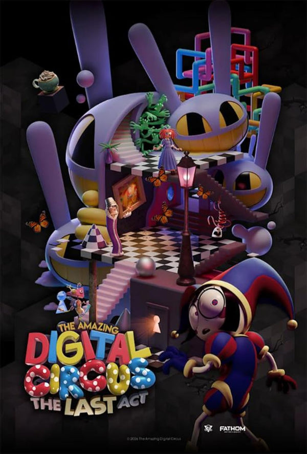 Amazing Digital Circus: The Last Act (2026) - Animated Adventure Comedy Movie Poster | Film Wall Art Print