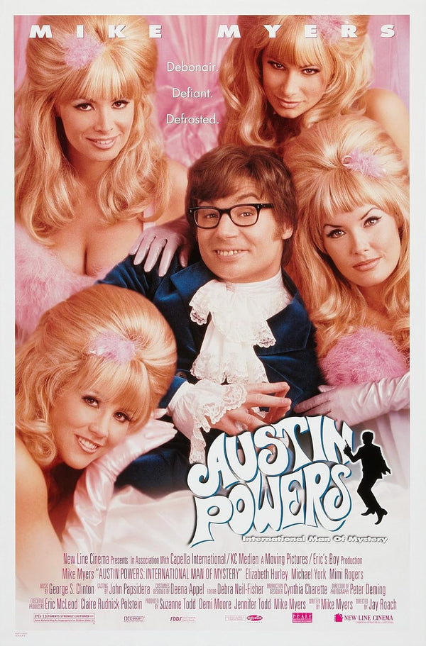 Austin Powers: International Man of Mystery Movie Poster Movie Poster | Film Wall Art Print
