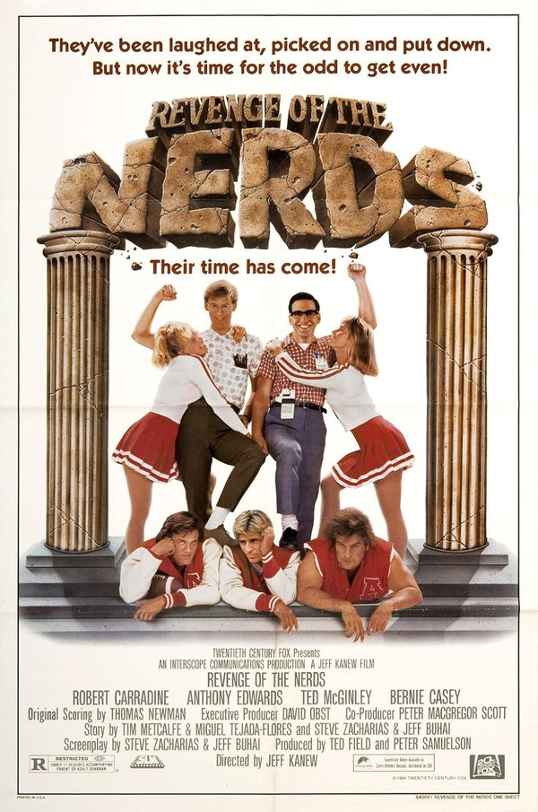 Revenge of the Nerds Movie Poster - Classic 80s Comedy Movie Poster | Film Wall Art Print