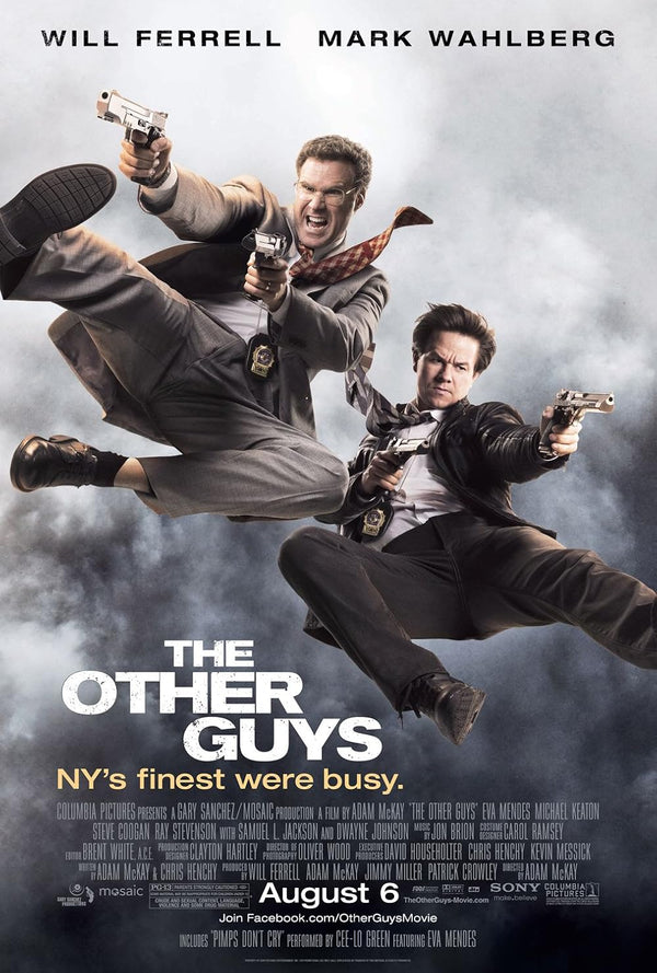 The Other Guys (2010) - Action Comedy Crime Movie Poster Movie Poster | Film Wall Art Print
