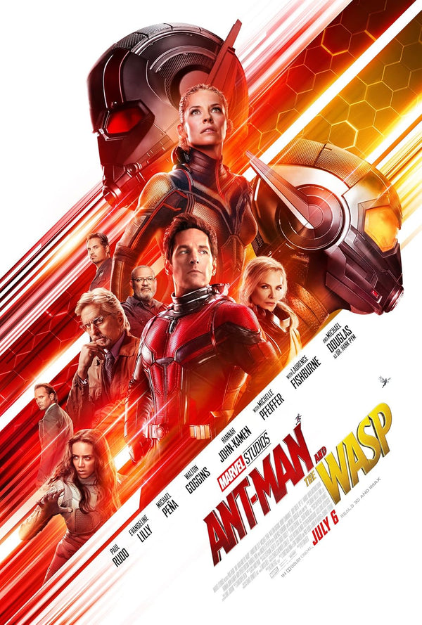 Ant-Man and the Wasp Movie Poster | Marvel Superhero Art Movie Poster | Film Wall Art Print