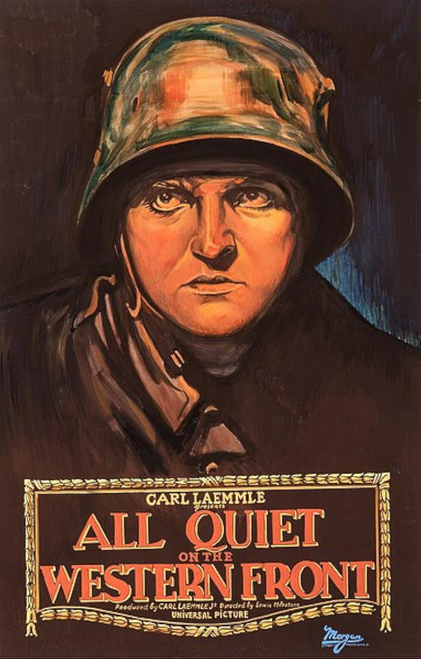 All Quiet On The Western Front (1930) – War Drama Classic Movie Poster | Film Wall Art Print