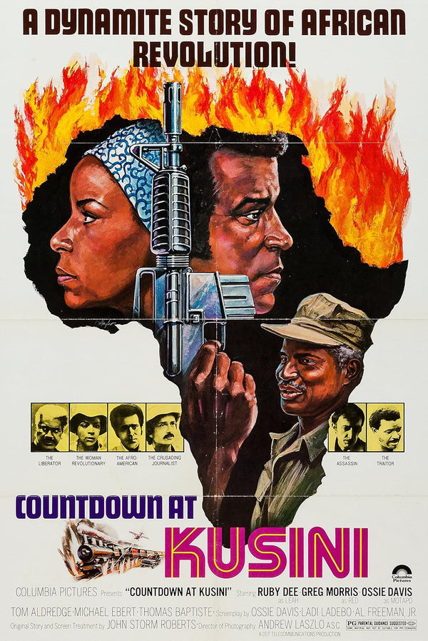 Countdown at Kusini (1976) – Action Drama Movie Poster Movie Poster | Film Wall Art Print