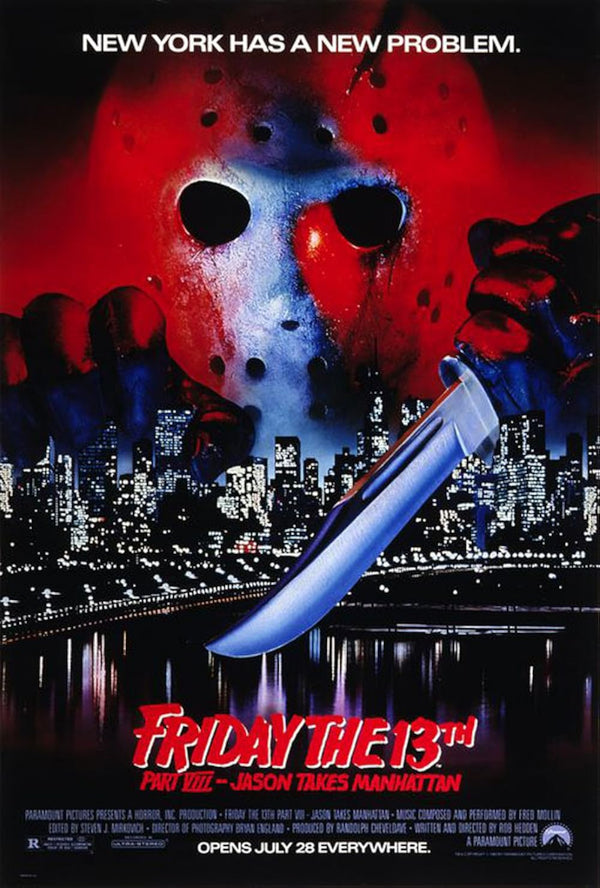 Friday the 13th Part VIII: Jason Takes Manhattan Movie Poster Movie Poster | Film Wall Art Print