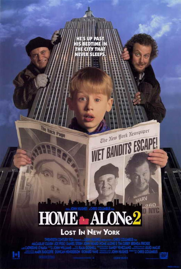 Home Alone 2: Lost in New York Movie Poster Movie Poster | Film Wall Art Print