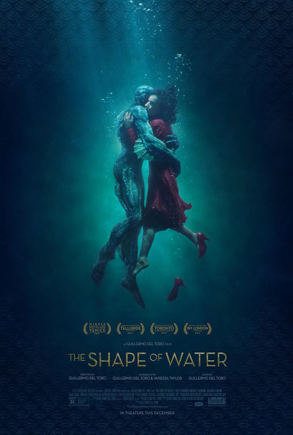 Shape of Water (2017) Movie Poster – Drama, Fantasy, Romance Movie Poster | Film Wall Art Print