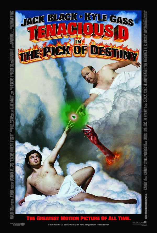 Tenacious D (2006) Movie Poster – Adventure Comedy Music Movie Poster | Film Wall Art Print