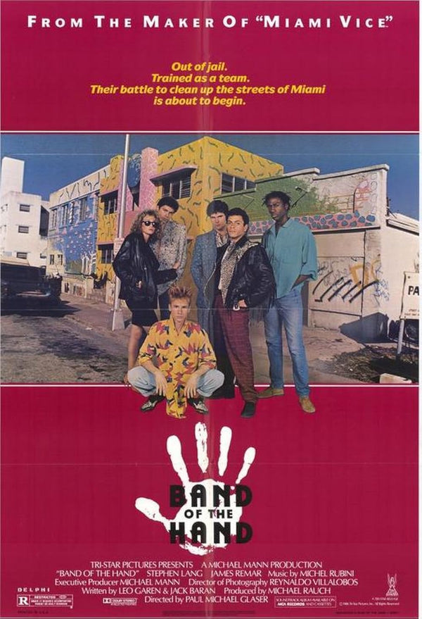 Band of the Hand (1986) Action Crime Drama Movie Movie Poster | Film Wall Art Print