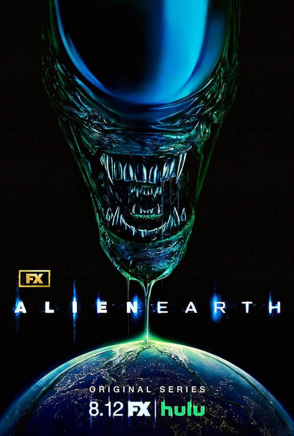 Alien Earth TV Series | Horror, Sci-Fi Thriller | Watch Online Movie Poster | Film Wall Art Print