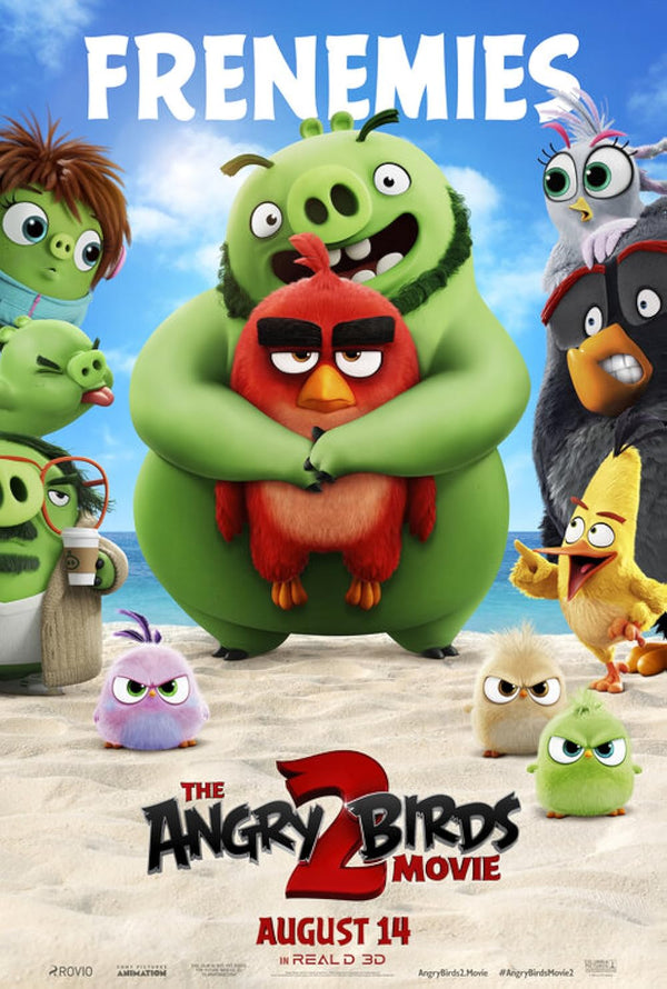 Angry Birds Movie 2 (2019) – Action-Packed Animated Adventure! Movie Poster | Film Wall Art Print
