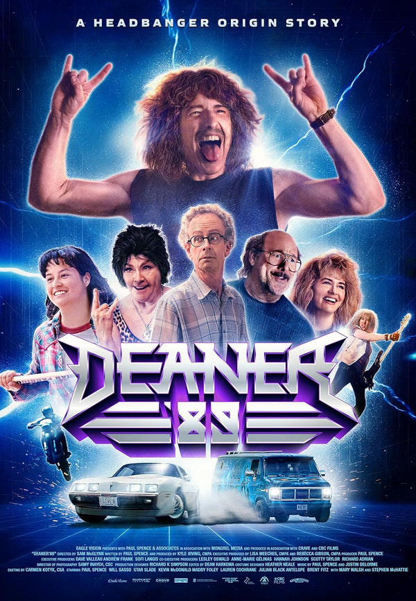 Deaner '89 (2024) - Action Comedy Music Thriller Movie Poster | Film Wall Art Print