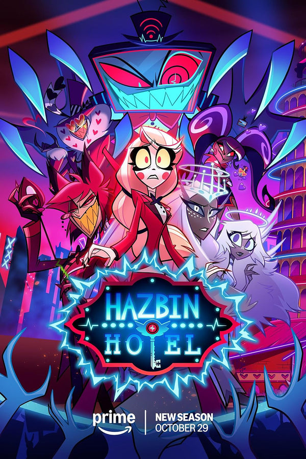 Hazbin Hotel: Animated Comedy-Drama TV Series Poster Movie Poster | Film Wall Art Print