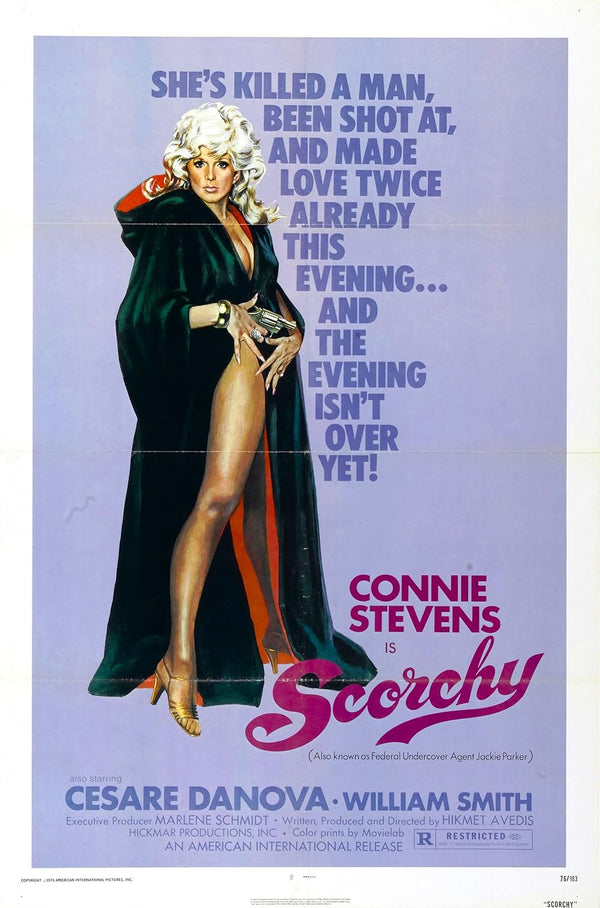 Scorchy (1976) Movie Poster – Action, Crime, Drama Classic Movie Poster | Film Wall Art Print