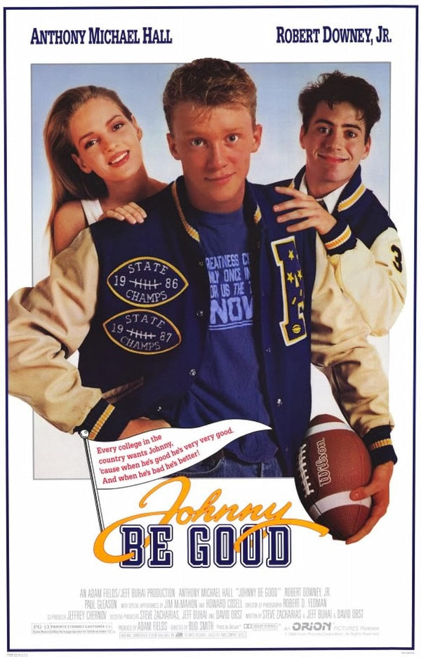 Johnny Be Good (1988) - Hilarious Sports Comedy Movie Poster Movie Poster | Film Wall Art Print