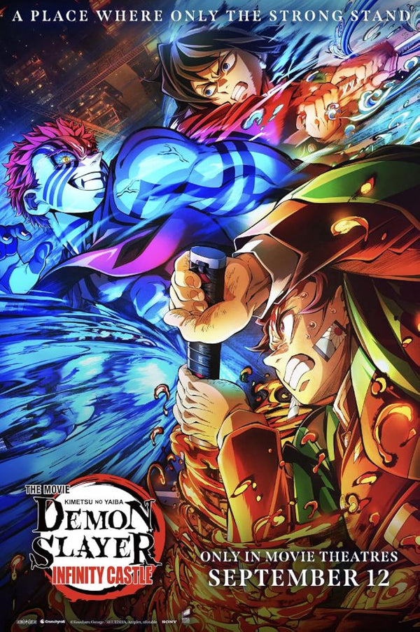 Demon Slayer: Infinity Castle Movie Poster | Official Art Movie Poster | Film Wall Art Print