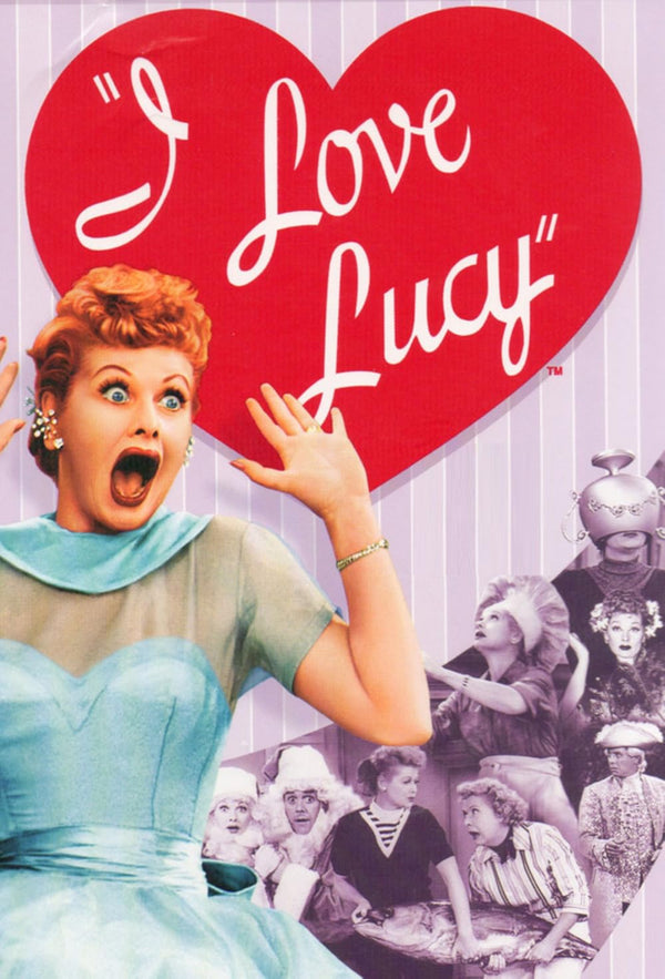 I Love Lucy TV Series Poster – Classic Comedy Icon (1951-1957) Movie Poster | Film Wall Art Print