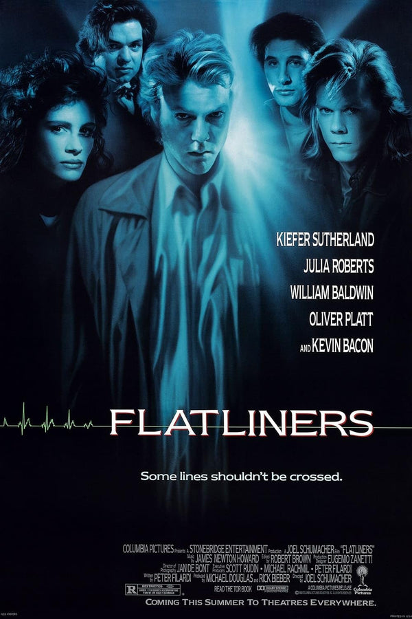 Flatliners (1990) - Drama, Horror, Sci-Fi Movie Poster Movie Poster | Film Wall Art Print